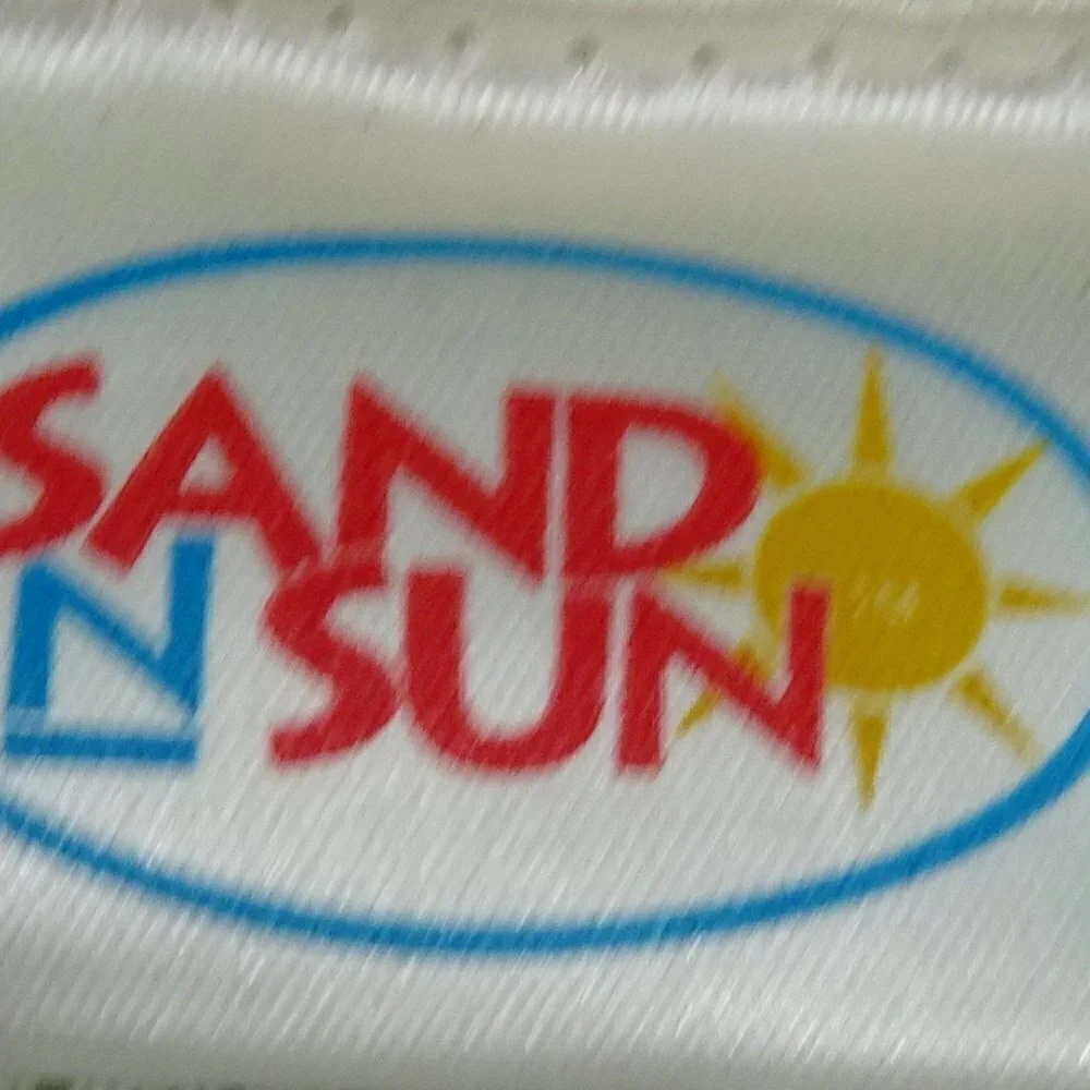 Sand N Sun Swimwear Trunks Green Tropical Large